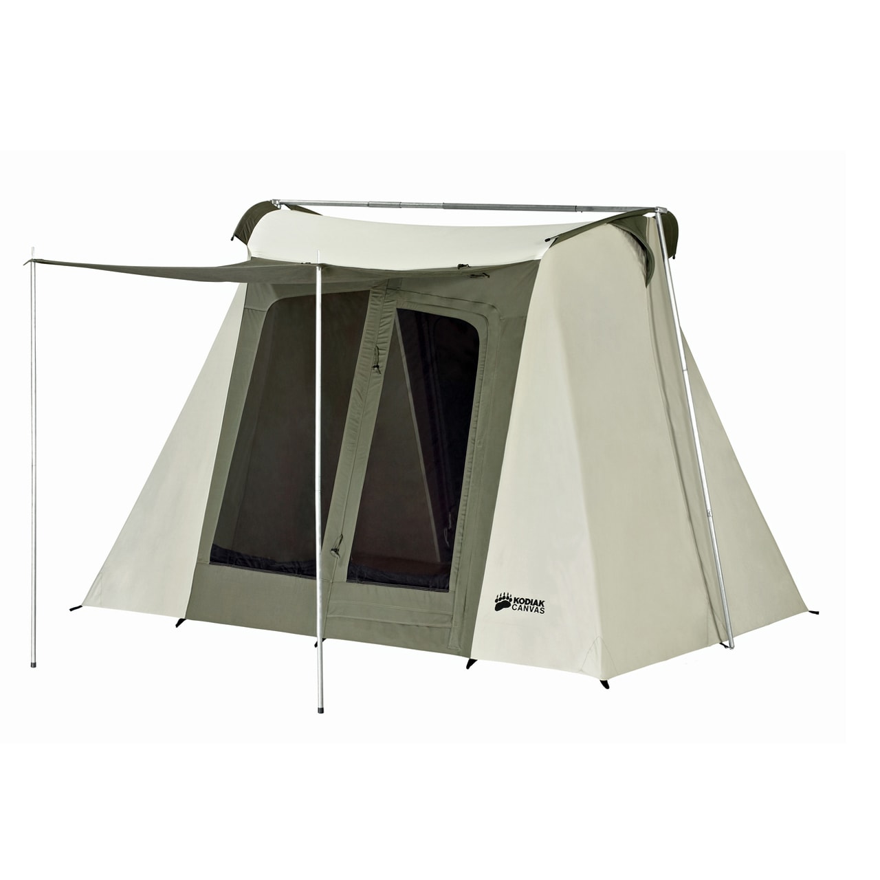 Kodiak Canvas 9 x 8 ft. Flex-Bow Deluxe Canvas 4 person Tent