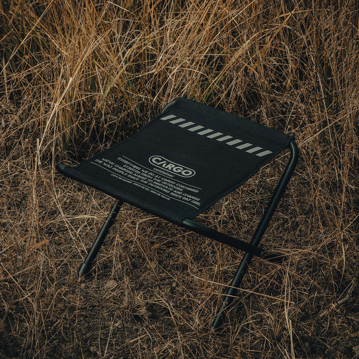 Cargo Container Wide BBQ Chair 2pcs - Gray