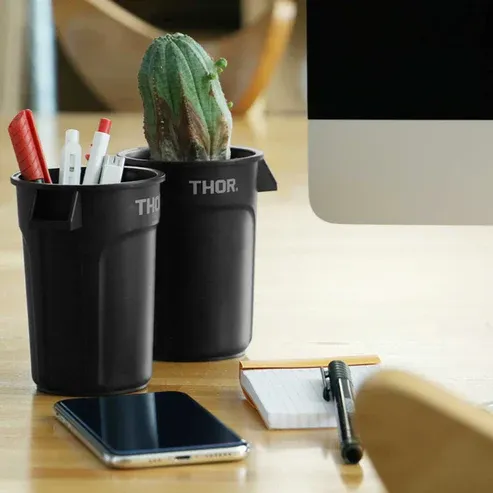 THOR Round Container Mini (without Lid) - Black