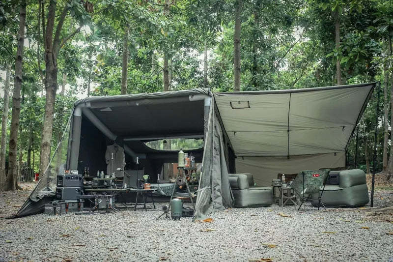 Dawning Fire Bunker 2-4 person Tent - Green