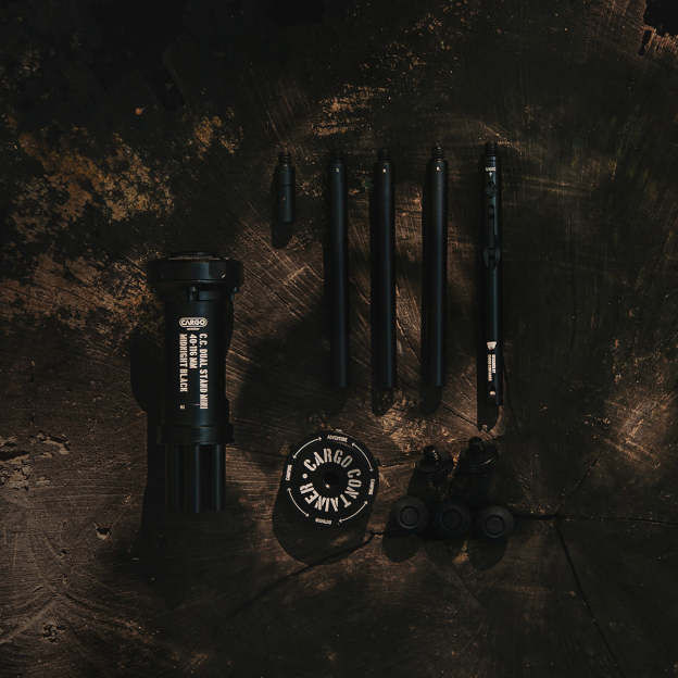 Cargo Container Dual Stand Mini - Black-Goritta Works Sdn. Bhd. 202501017603 (1619017-X)