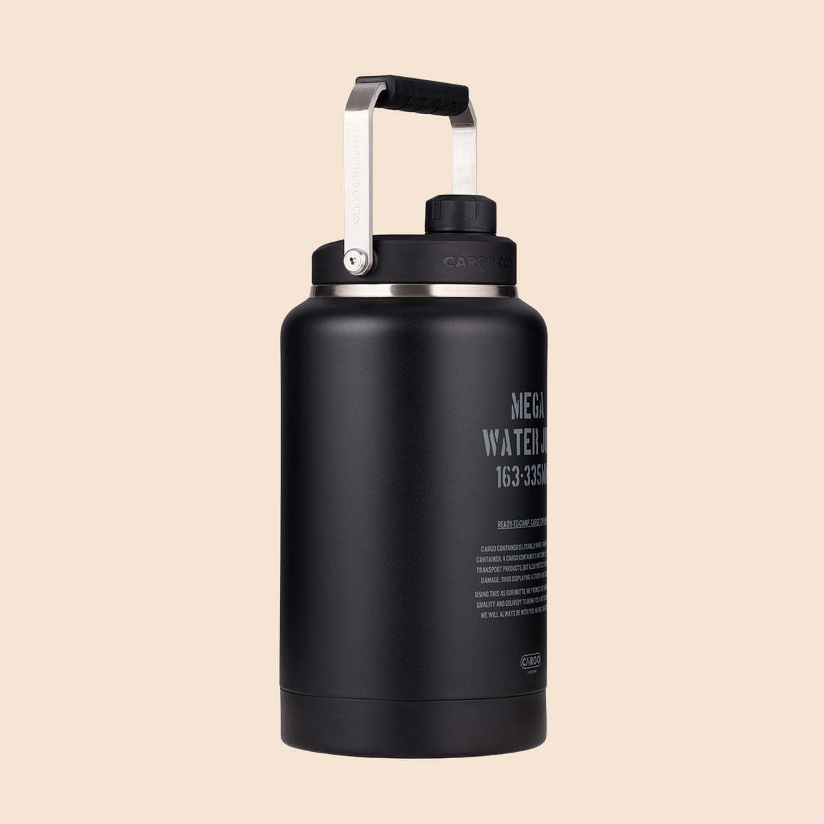 Cargo Container Mega Water Jug 3.8L - Beige