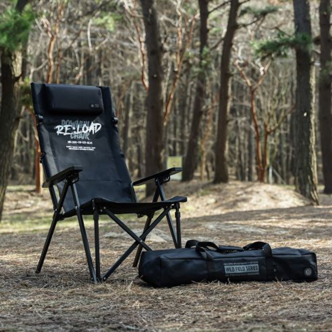 KZM Downhill Chair Reload - Black