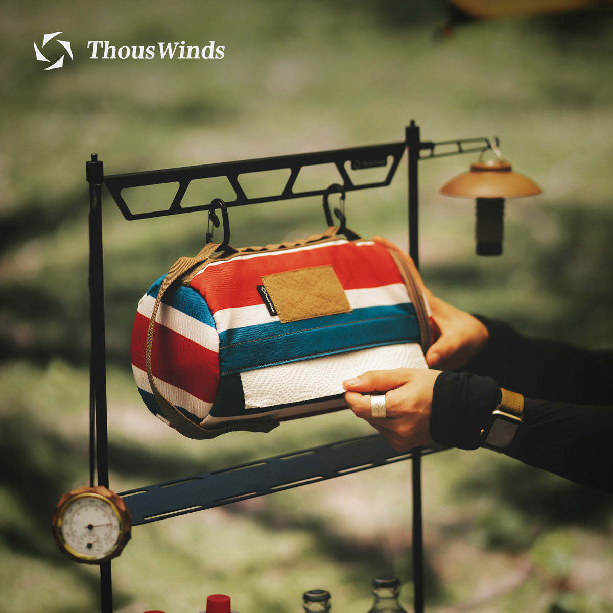 Thous Winds Kitchen Towel Storage Bag - Black-Goritta Works Sdn. Bhd. 202501017603 (1619017-X)