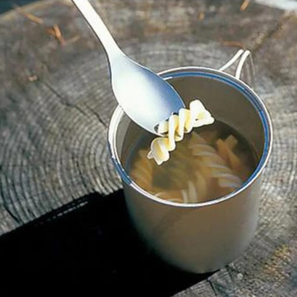 Snow Peak Titanium Spork - Silver-Goritta Works Sdn. Bhd. 202501017603 (1619017-X)