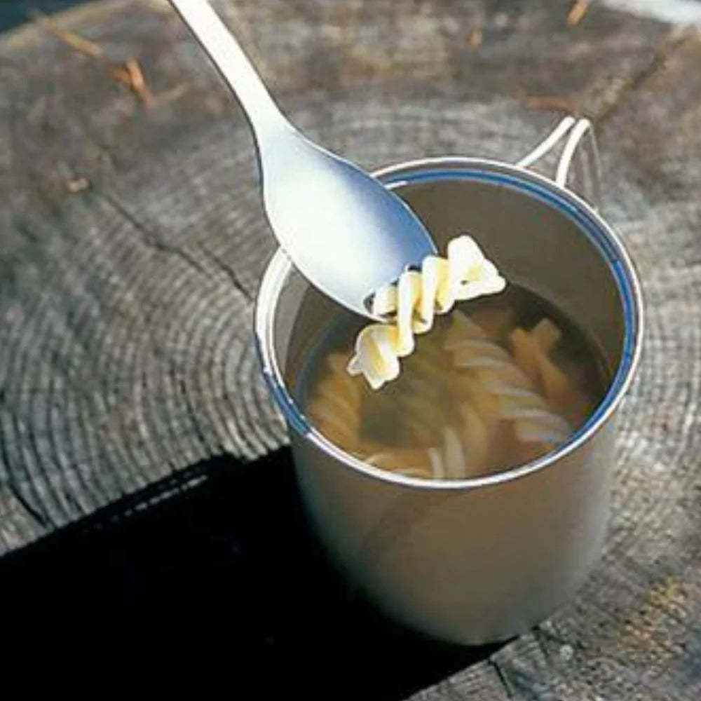 Snow Peak Titanium Spork - Silver-Goritta Works Sdn. Bhd. 202501017603 (1619017-X)