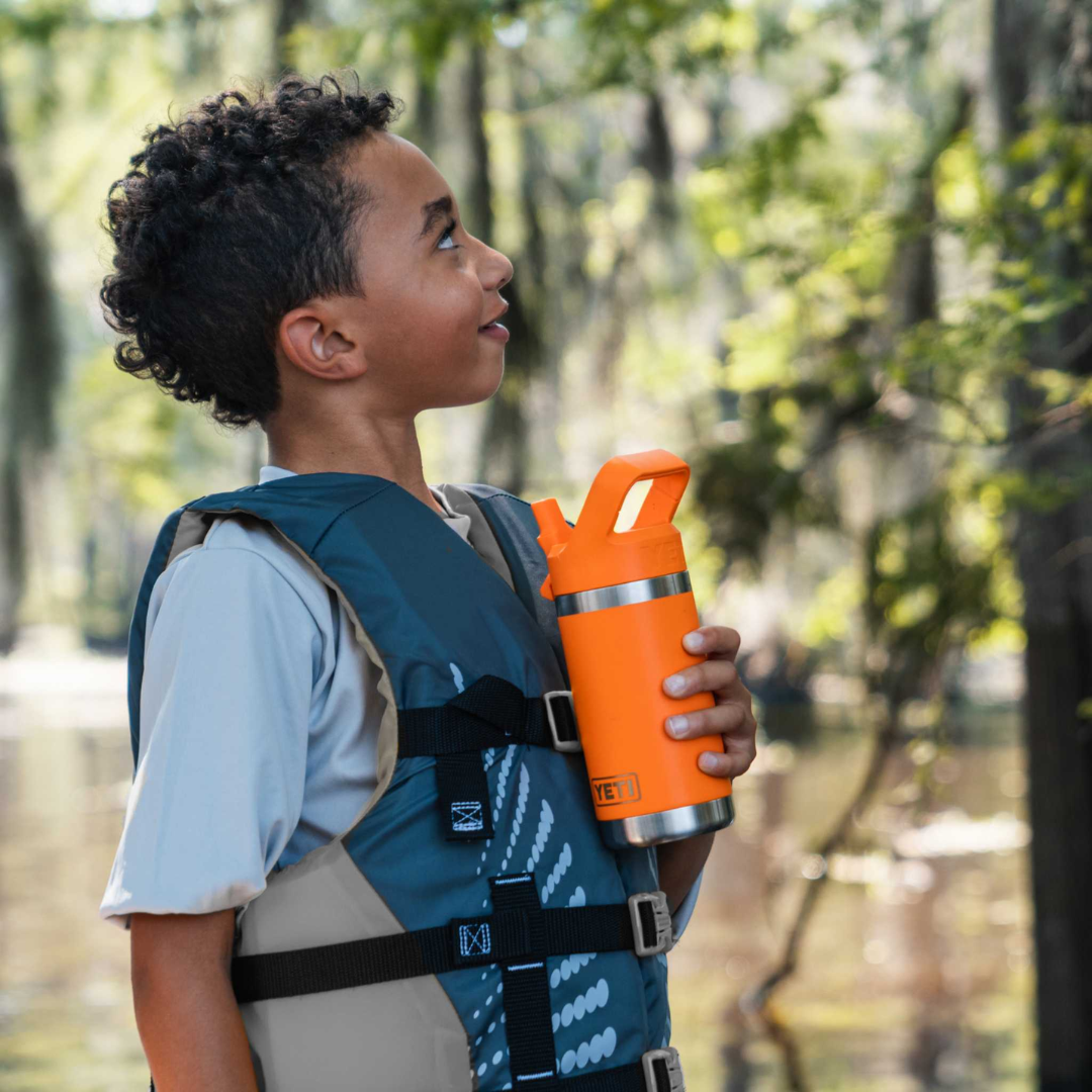 YETI Rambler Jr. 12 oz Kids' Water Bottle - Wetlands Camo