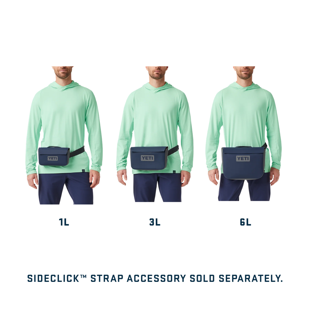 YETI SideKick Dry 1L Waterproof Gear Case - Black