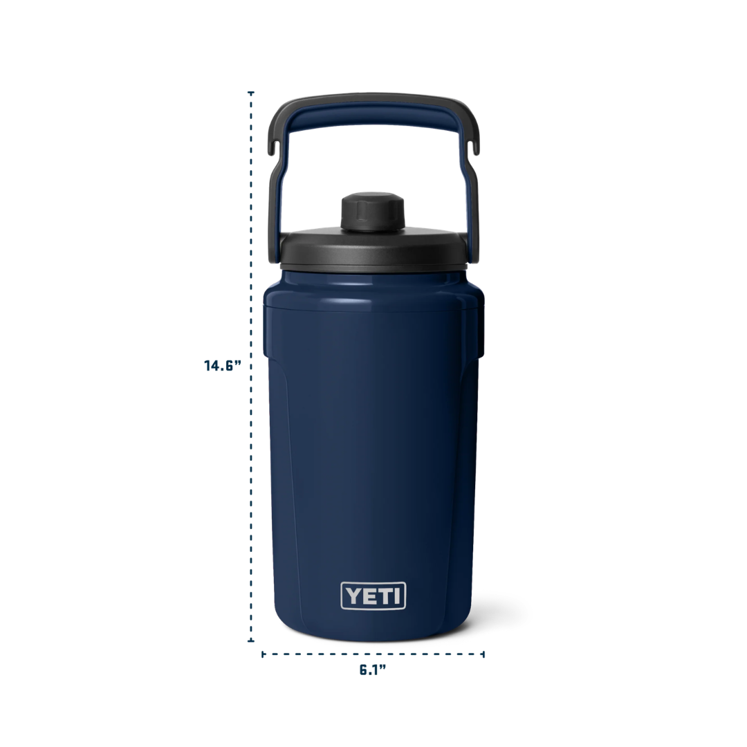 YETI Silo™ Half Gallon Jug with MagDock™ Chug Cap - Black