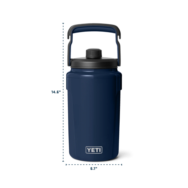YETI Silo™ Half Gallon Jug with MagDock™ Chug Cap - Black