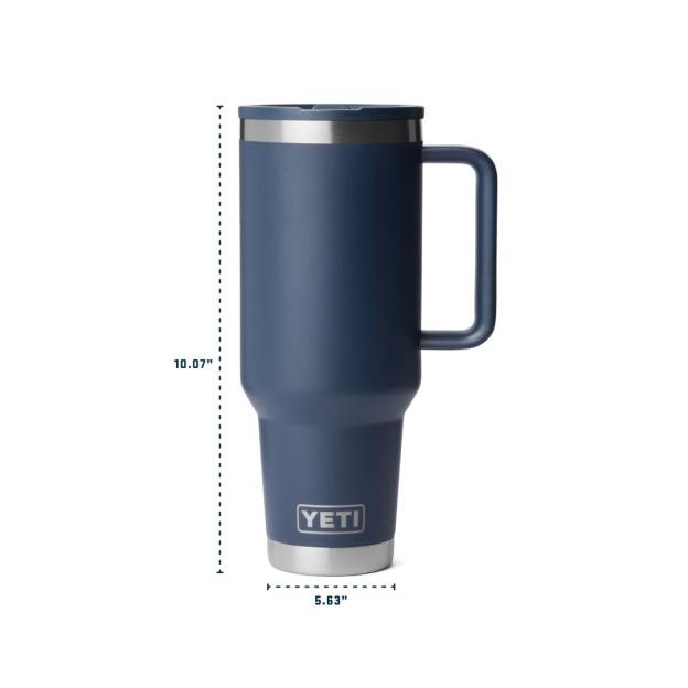 YETI Rambler 40 oz Travel Straw Mug With Color-Matched Straw Lid - Cape Taupe