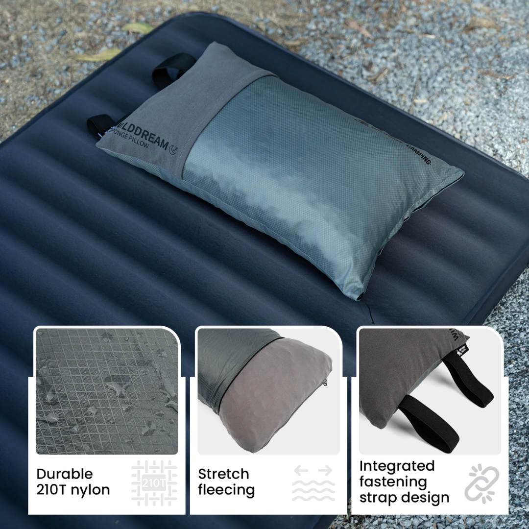 OneTigris Wilddream Memory Foam Pillow - Grey