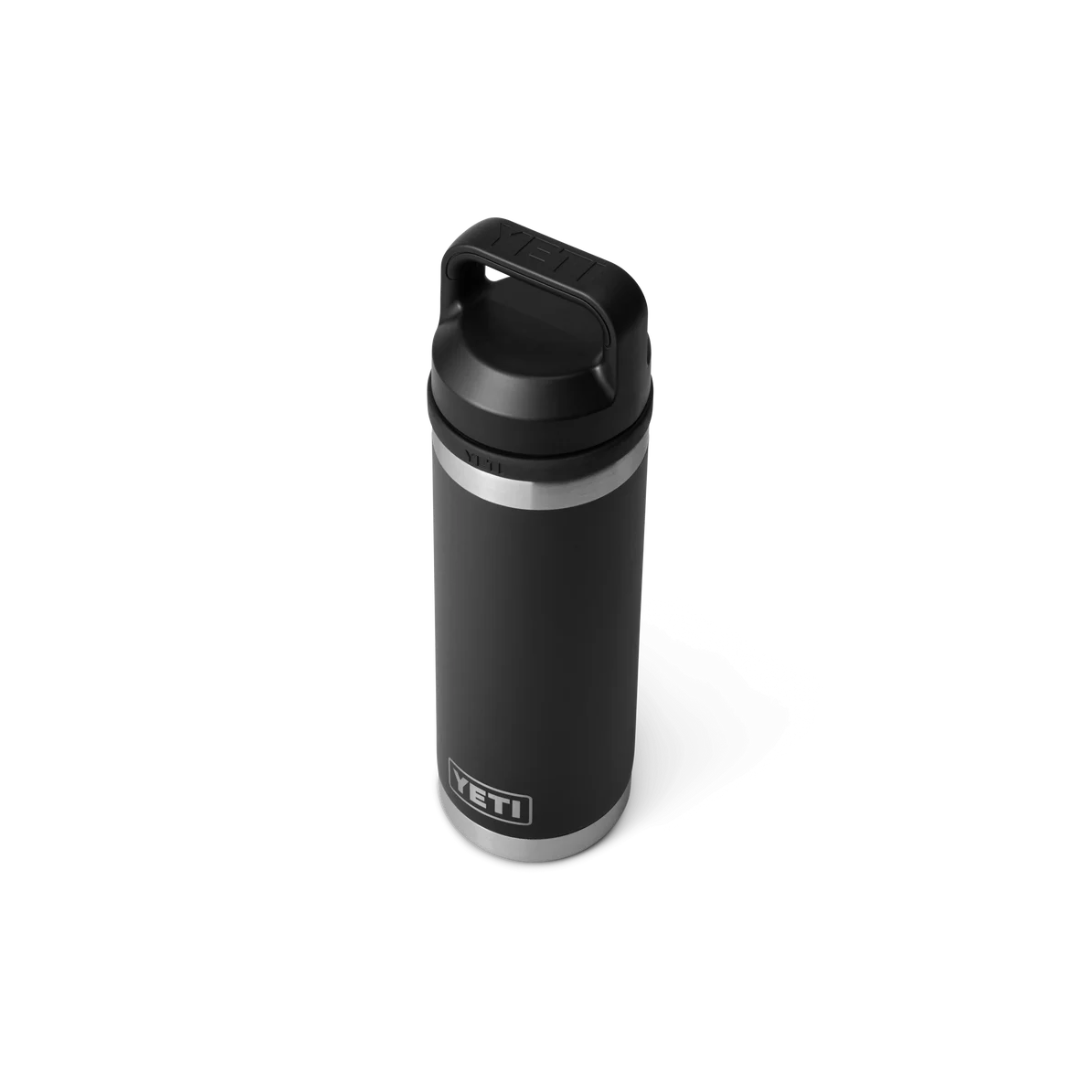 YETI Rambler 18 oz  Water Bottle with Chug Cap - Black
