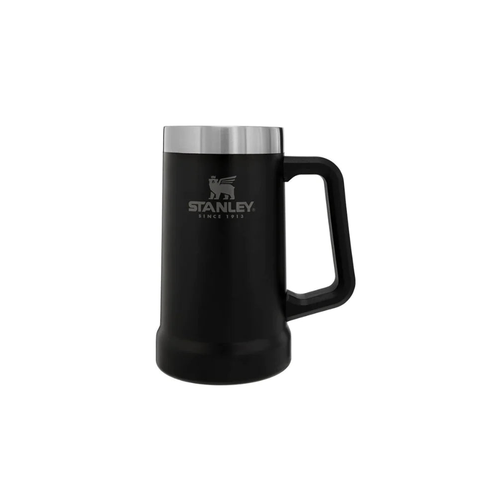 Stanley Adventure Big Grip Beer Stein 24oz - Matte Black-Goritta Works Sdn. Bhd. 202501017603 (1619017-X)