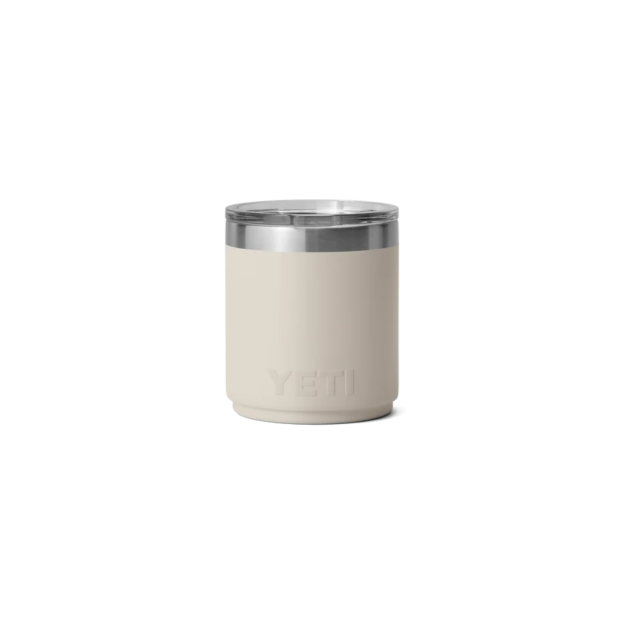 YETI Rambler 10 oz Stackable Lowball with MagSlider™ Lid - Cape Taupe (Ceramic Lining)