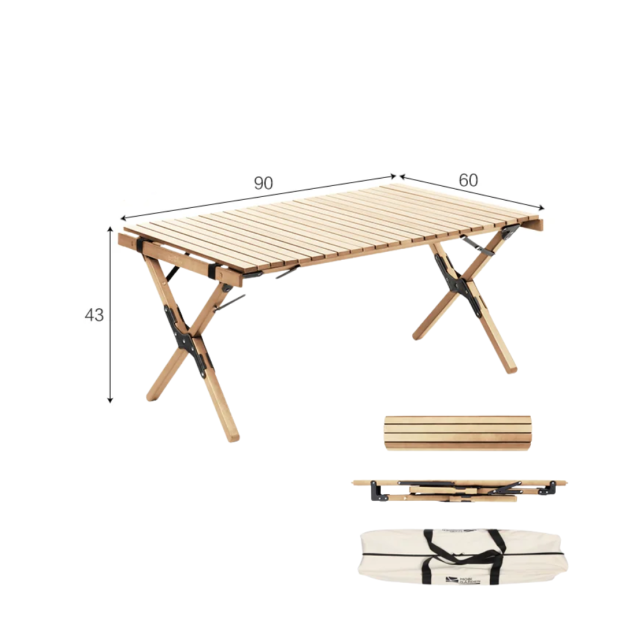 Mobi Garden Yun Rui Wooden Table - M