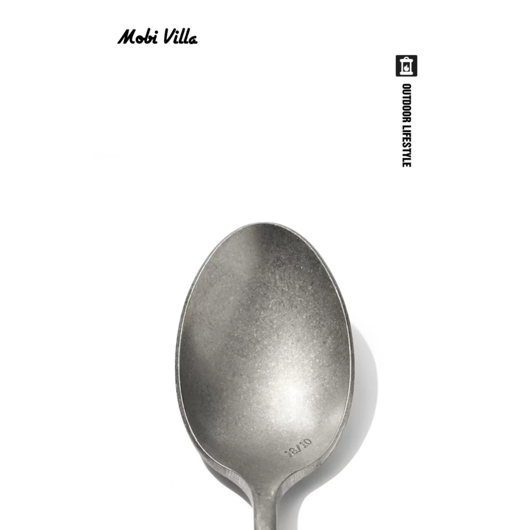 Mobi Garden Premium 304 Stainless Steel Camping Cutlery