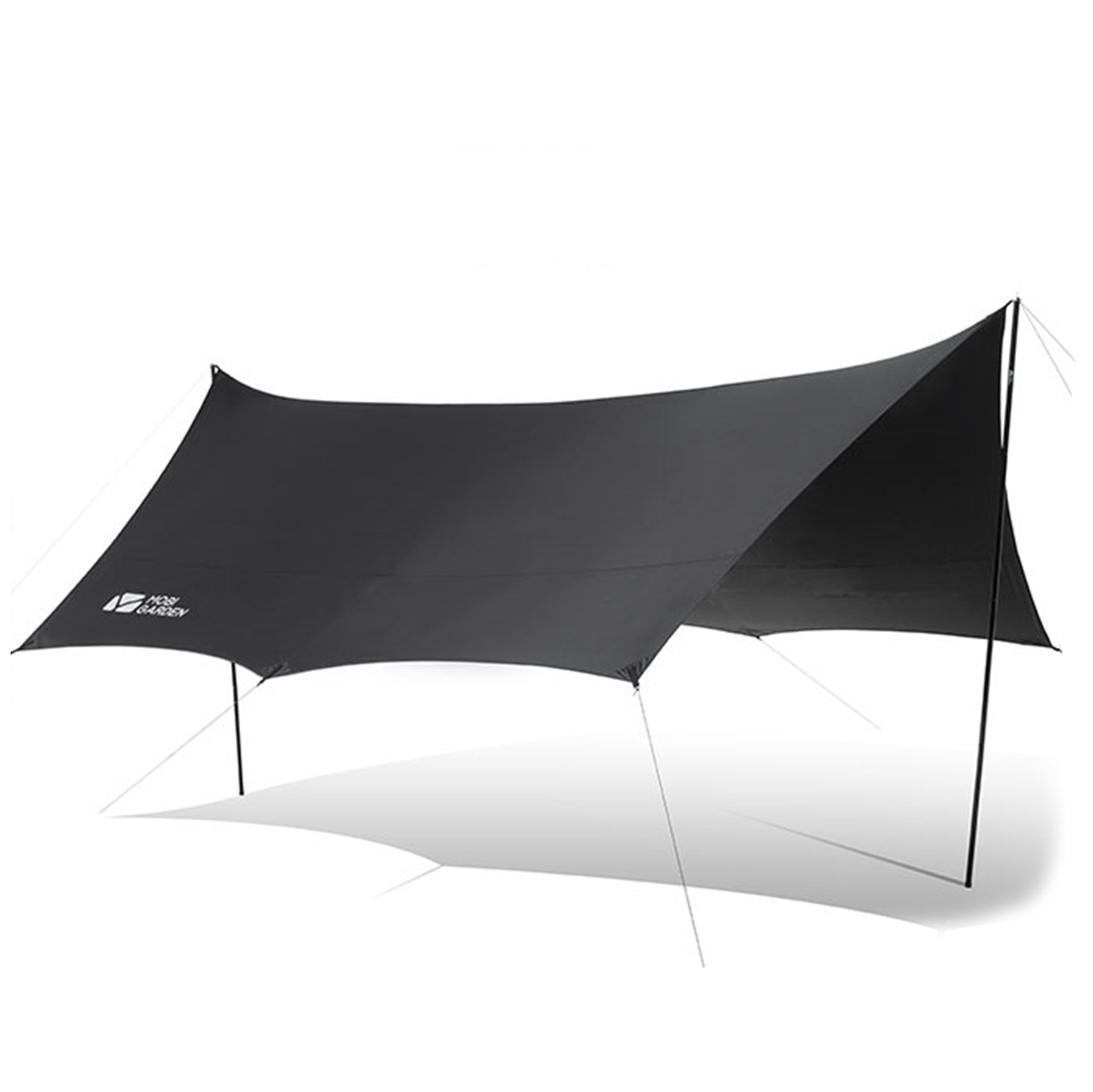 Mobi Garden 520 Black Coating Tarp - Black