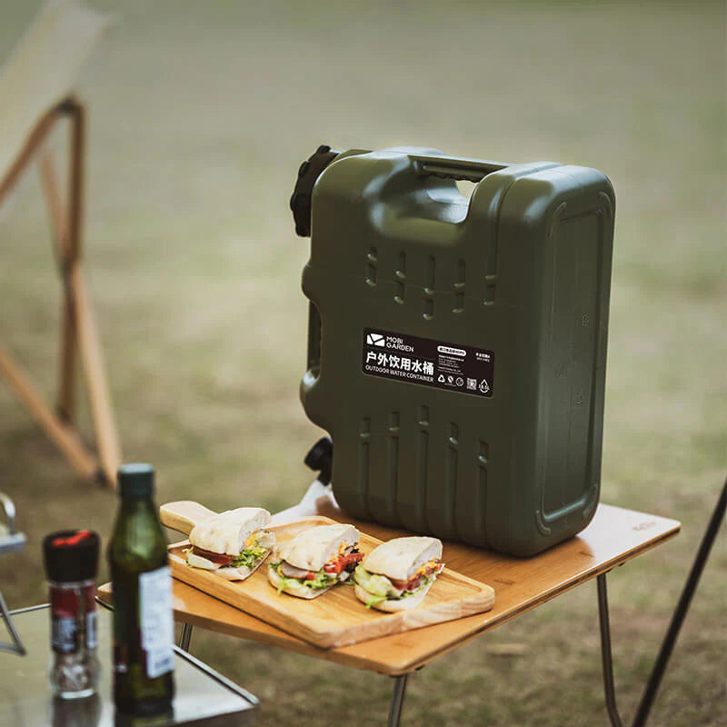 Mobi Garden XZ Buckey Pro Water Tank 18.5L - Olive Green