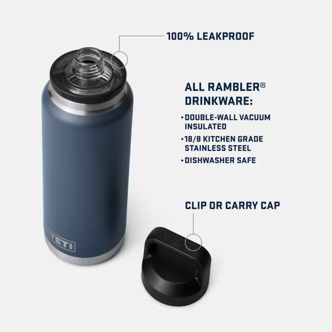 YETI Rambler36 oz Bottle with Chug Cap - Cape Taupe