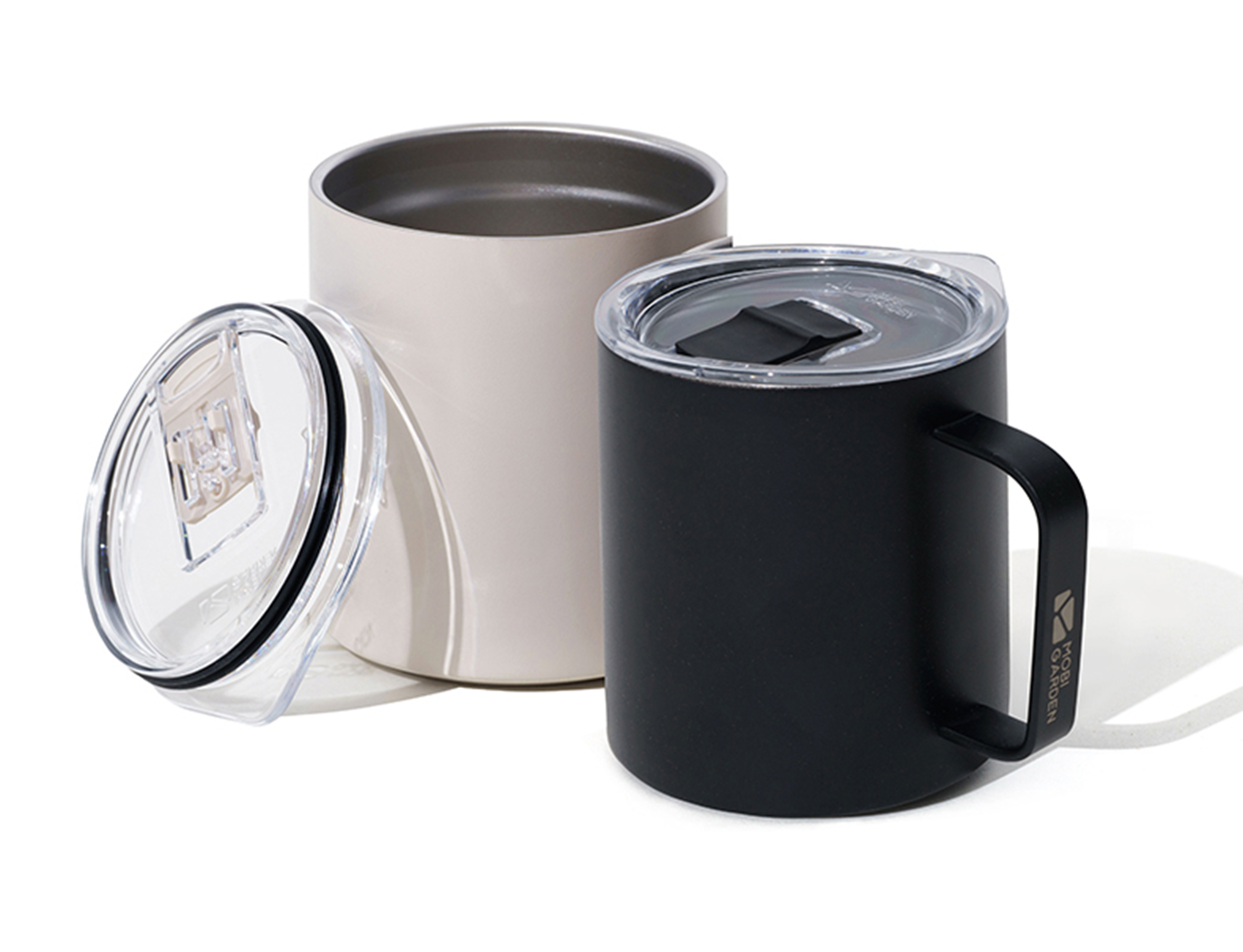 Mobi Garden Insulation Mug 350ML - Black-Goritta Works Sdn. Bhd. 202501017603 (1619017-X)