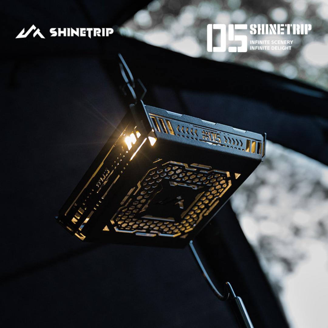 ShineTrip 05 Series Pyramid-Shaped Lampshade in Anti-Mosquito - Black