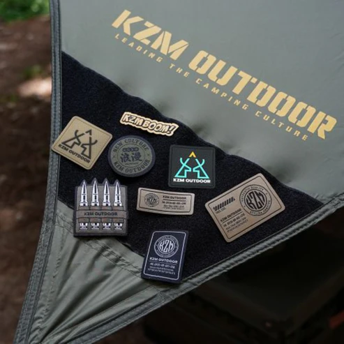 KZM Weaving Wappen 3P Set Field -Tan