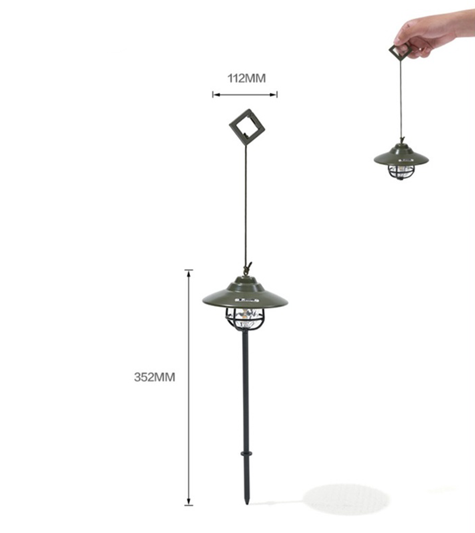 Mobi Garden Star Wish Multifunction Light Pair x2 - Army Green-Goritta Works Sdn. Bhd. 202501017603 (1619017-X)