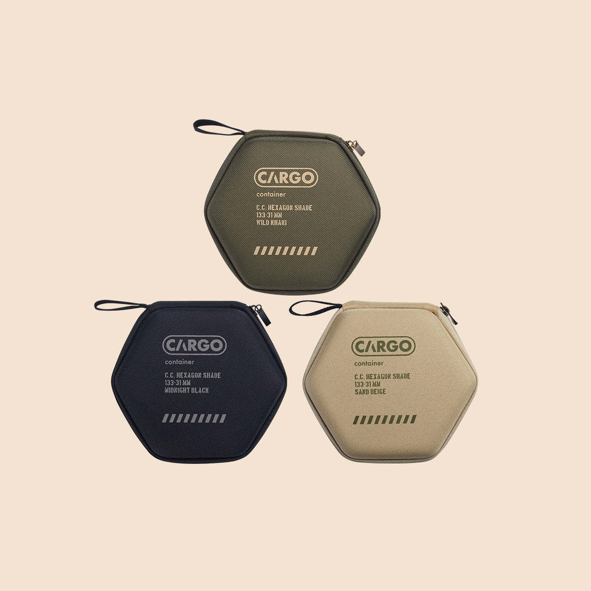 Cargo Container Hexagon Shade - Khaki-Goritta Works Sdn. Bhd. 202501017603 (1619017-X)