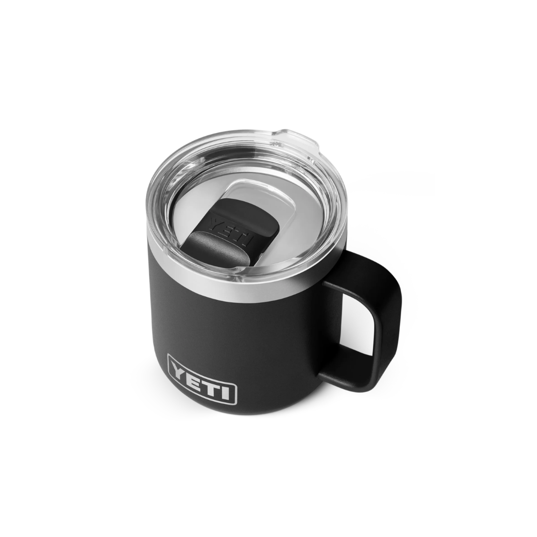 YETI Rambler 10 oz Stackable Mug with DuraSip™ Ceramic Lining - Black