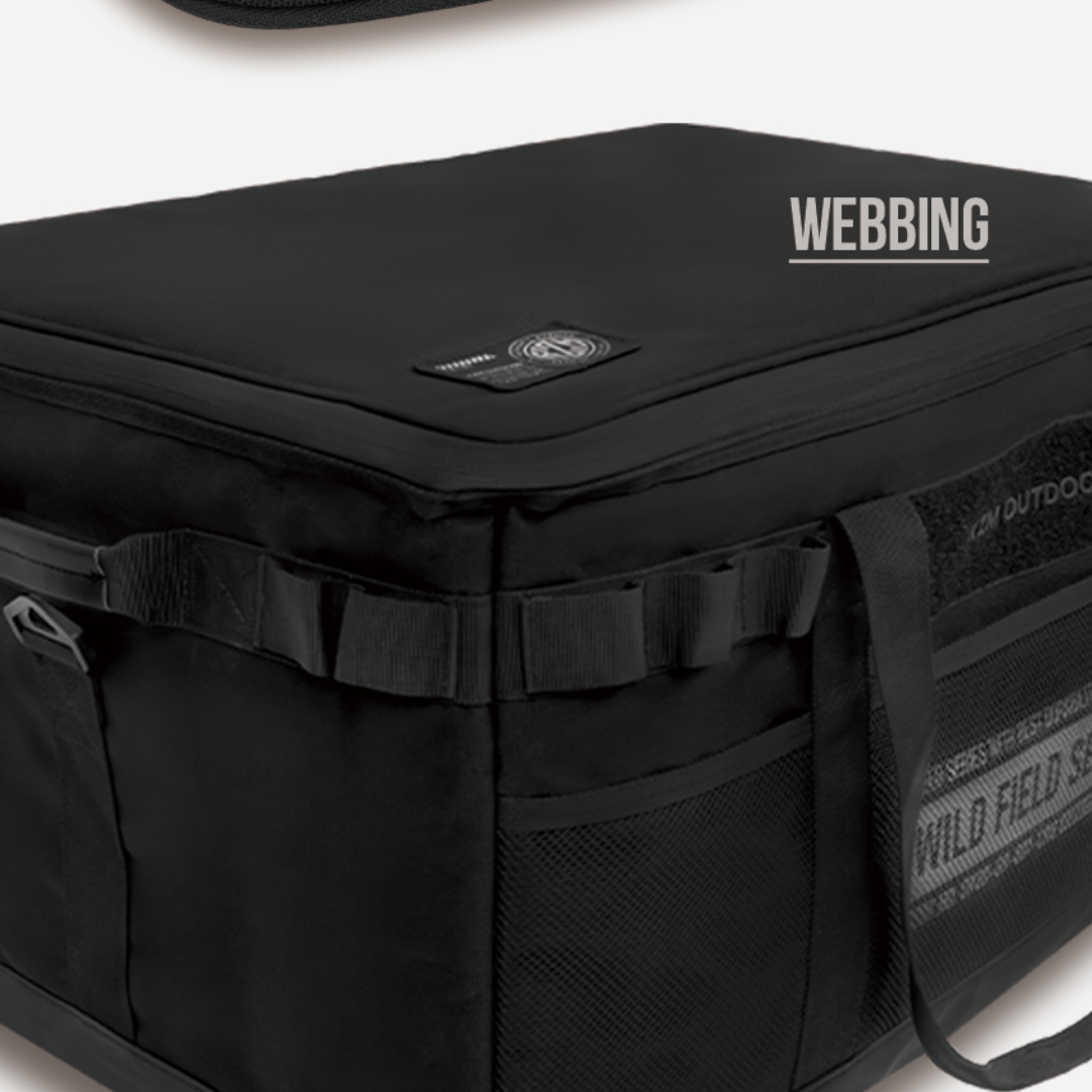 KZM Black Field Carry Bag L