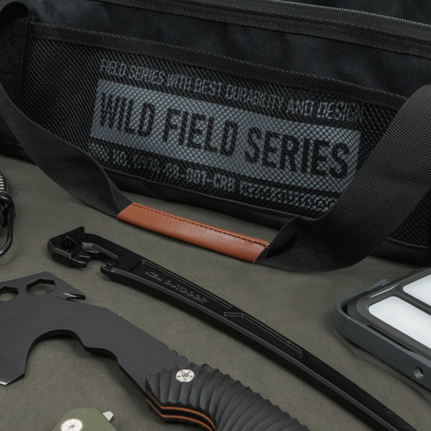 KZM Black Field Pole Carry Bag 1M