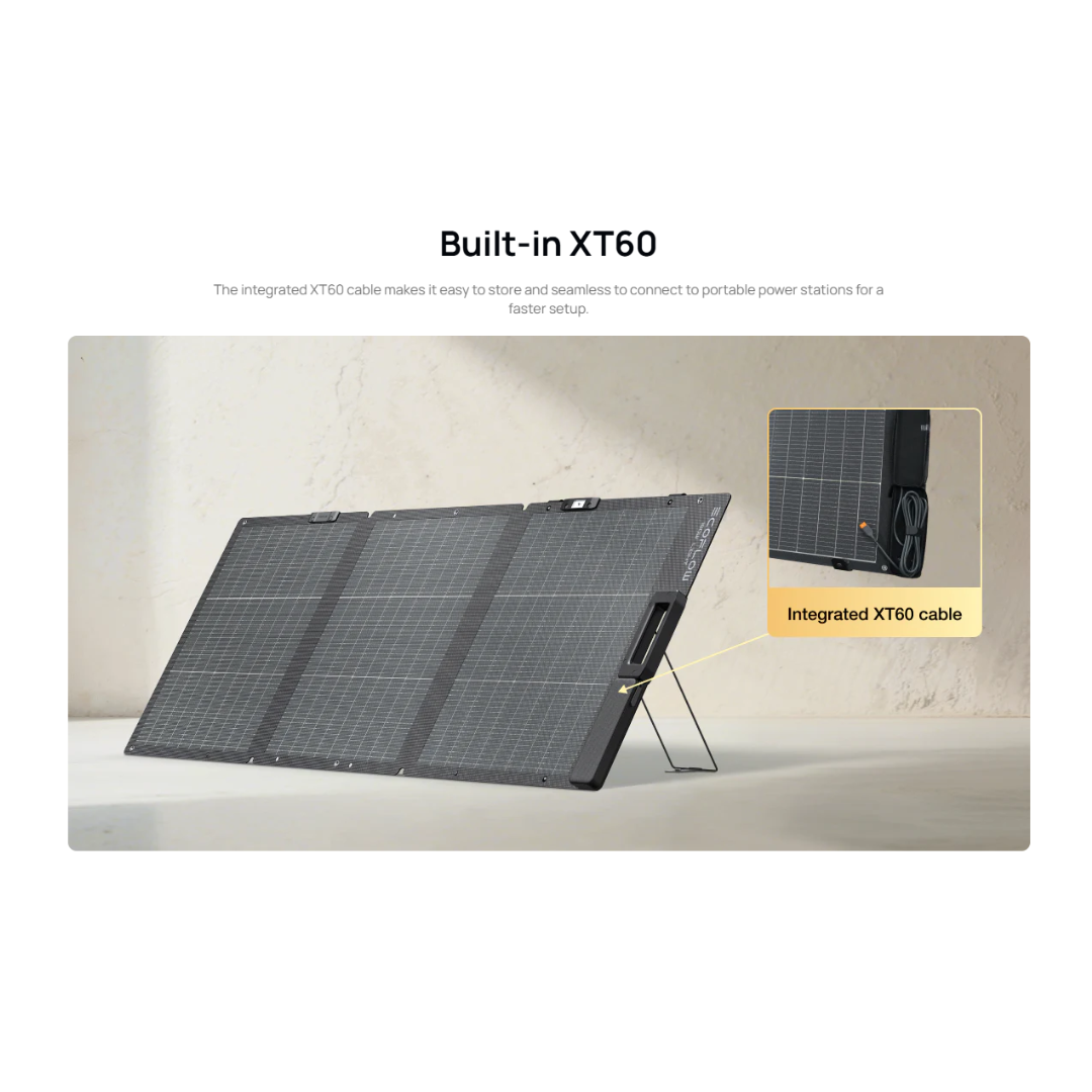 EcoFlow 160W Lightweight Portable Solar Panel