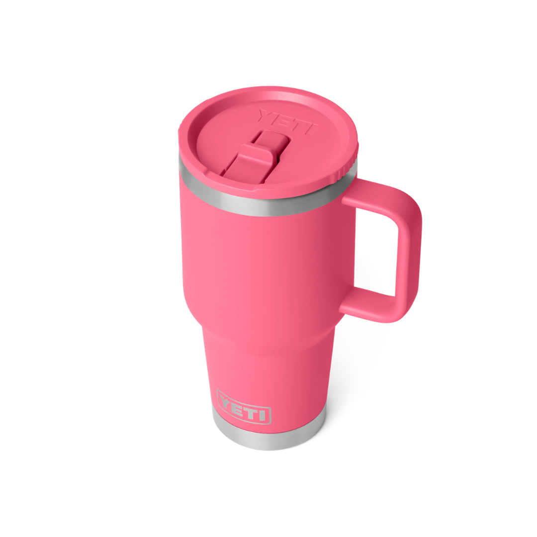 YETI Rambler 30 OZ Travel Straw Mug With Color-Matched Straw Lid - Tropical Pink