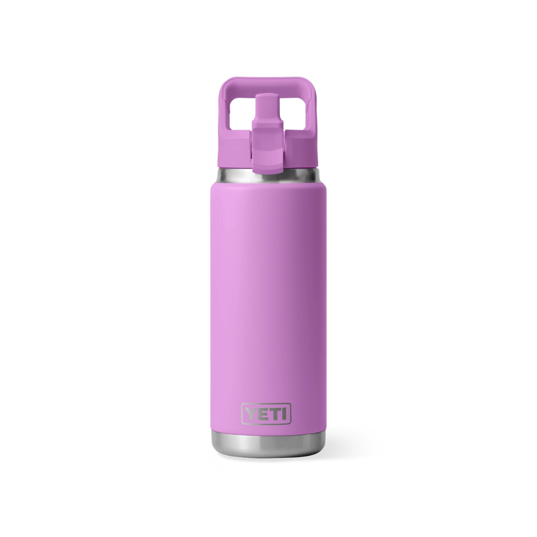 YETI Rambler 26 oz Water Bottle With Color-Matched Straw Cap - Desert Bloom
