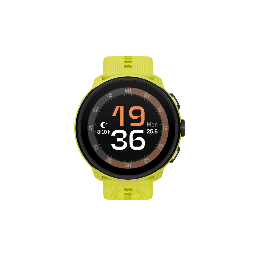 SUUNTO Run - Lime with Silicone Strap