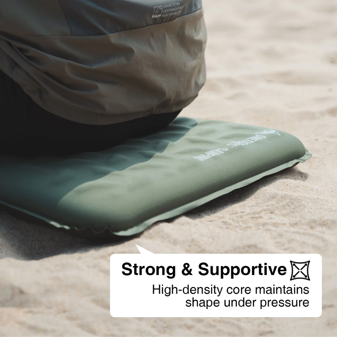 OneTigris Dynisland Self-Inflating Seat Cushion - Green