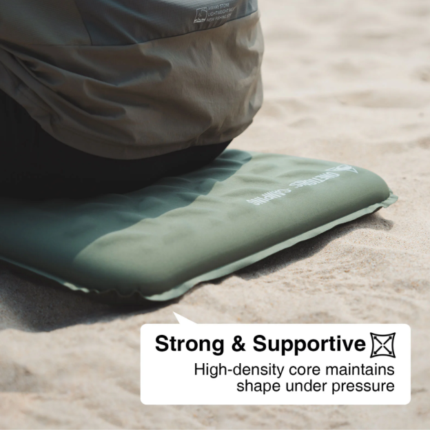 OneTigris Dynisland Self-Inflating Seat Cushion - Green