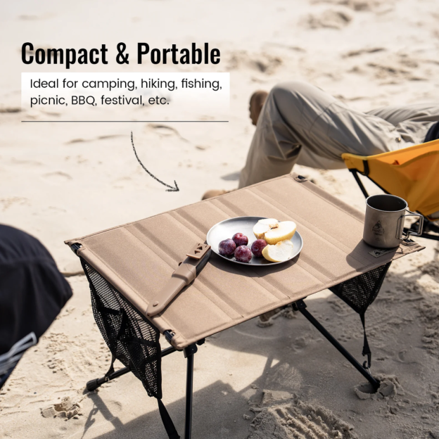 OneTigris Ventara Camping Table 09 - Coyote Brown