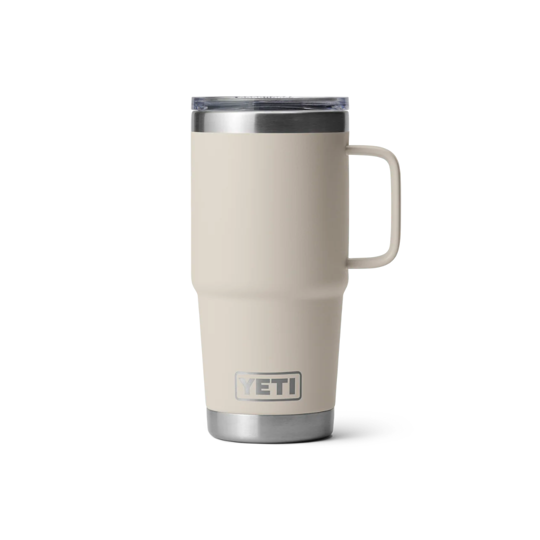 YETI Rambler 20 oz Travel Mug with Stronghold™ Lid - Cape Taupe