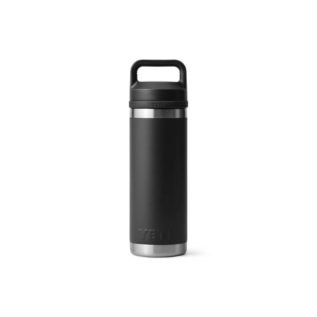 YETI Rambler 18 oz  Water Bottle with Chug Cap - Black