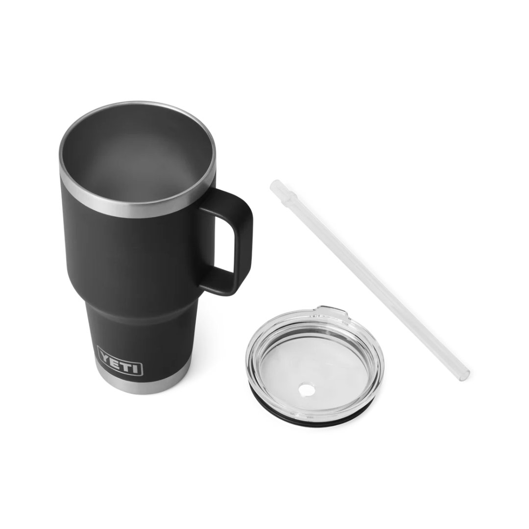 YETI Rambler 35 oz Straw Mug with Straw Lid - Black