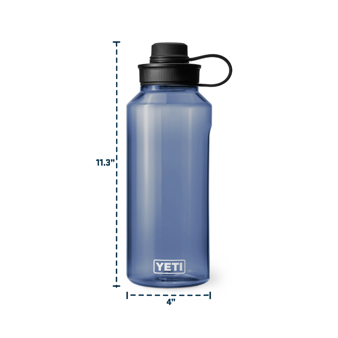 Yonder 50 oz (1.5L) Water Bottle with Yonder Tether Cap - Clear
