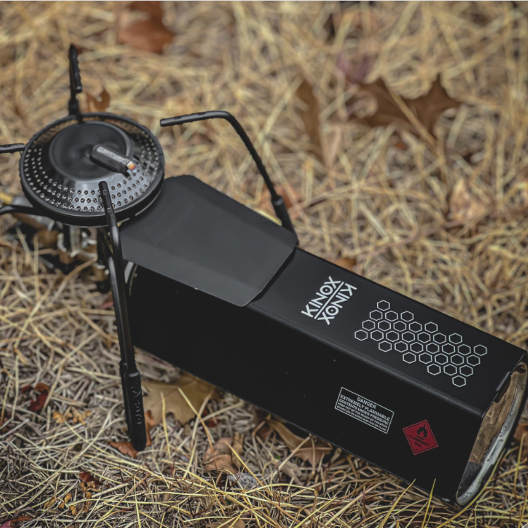 Kinox Hexagonal Butane Fuel Cover - Black