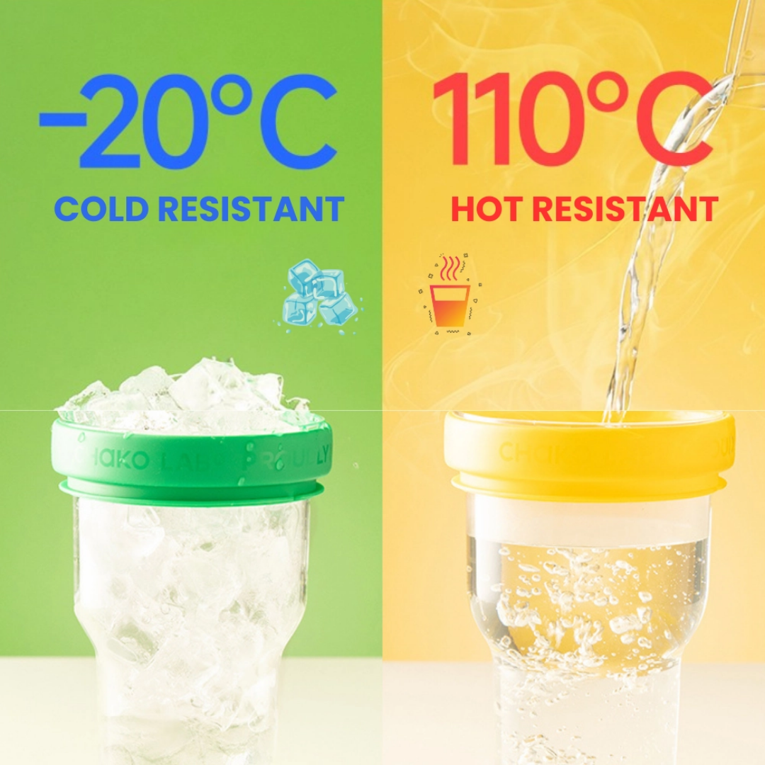 Chako Lab Pang Pang Cup (Double layer) - Pink Green