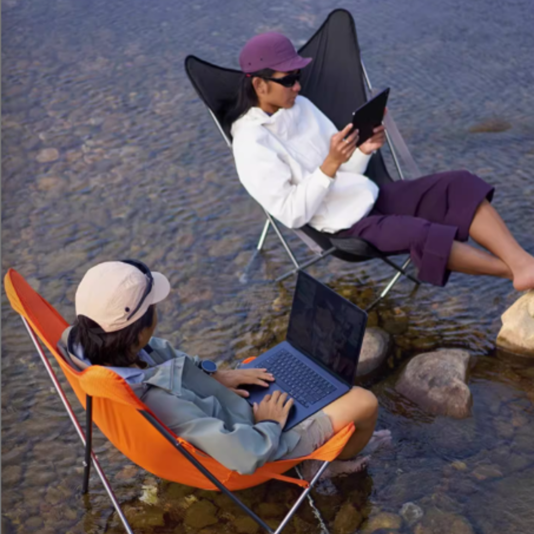 Mobi Garden Butterfly Chair - Yellow