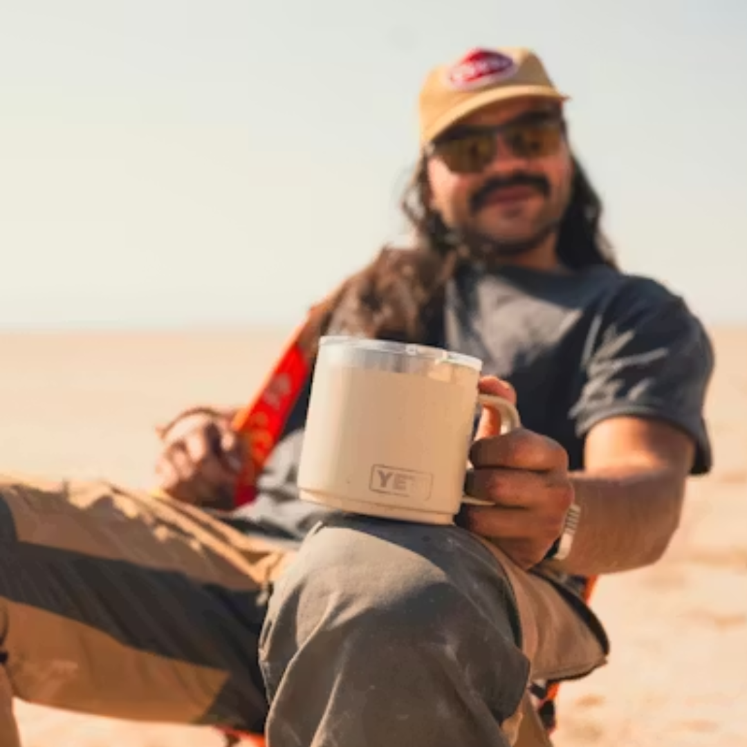 YETI Rambler 14 oz Stackable Mug with DuraSip™ Ceramic Lining - Black