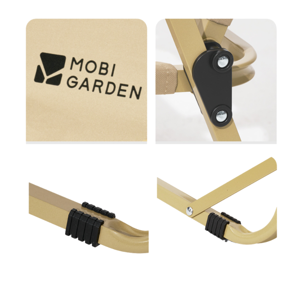 Mobi Garden SC Iron Low Chair - Sand