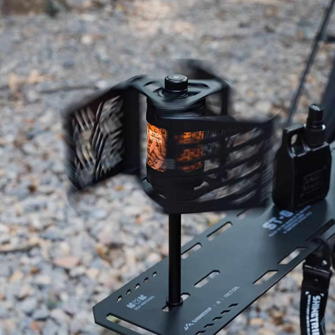 ShineTrip ST-05 Series Shadow Lampshade (Shadow Wandering) - Black