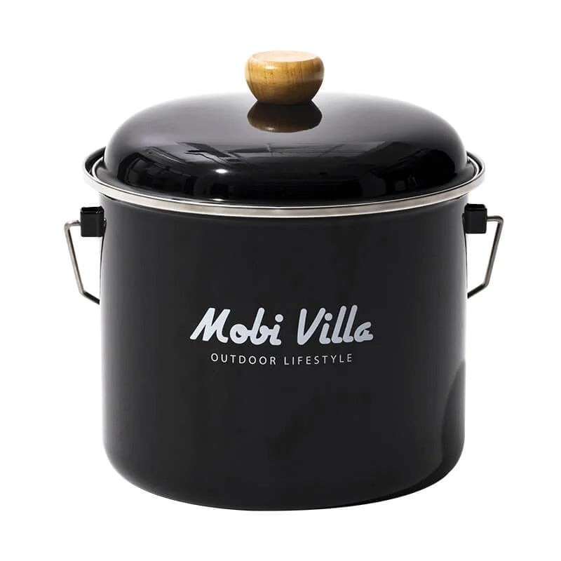 Mobi Garden Huan Yan Enamel Hanging Pot 5L-Goritta Works Sdn. Bhd. 202501017603 (1619017-X)